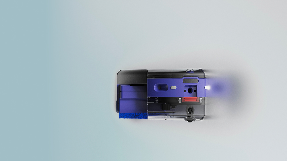 Οι οπτικοί αισθητήρες και LiDAR στην ρομποτική σκούπα Dyson Spot+Scrub Ai.